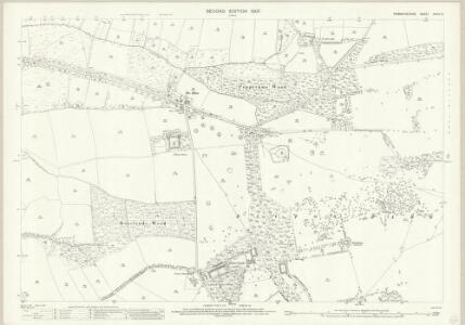Pembrokeshire XXVIII.10 (includes: Boulston; Slebech) - 25 Inch Map