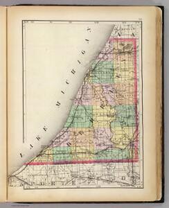 (Map of Berrien County, Michigan)
