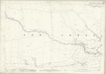 Yorkshire LXVI.2 (includes: Askrigg; Low Abbotside) - 25 Inch Map