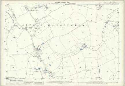 Essex (1st Ed/Rev 1862-96) XXXI.12 (includes: Hatfield Broad Oak; Little Hallingbury) - 25 Inch Map