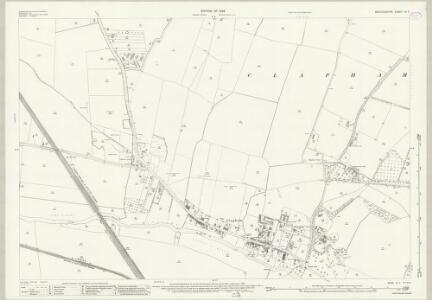 Bedfordshire XI.7 (includes: Bedford; Bromham; Clapham; Oakley) - 25 Inch Map