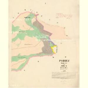 Pobitz (Babice) - c0043-1-002 - Kaiserpflichtexemplar der Landkarten des stabilen Katasters