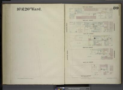[Plate 89: Map bounded by West 27th Street, Tenth Avenue, West 22nd Street, Eleventh Avenue.]