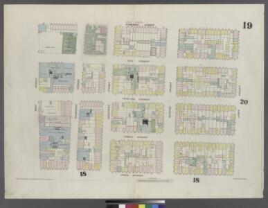 [Plate 19: Map bounded by Hamersley Street, Varick Street, Spring Street, West Street]
