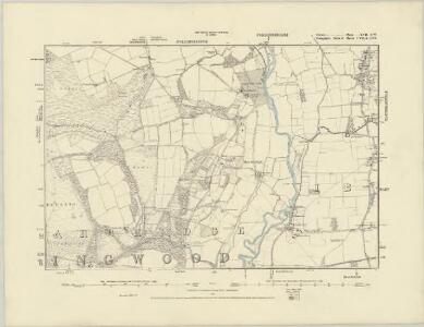 Dorset XVI.NE - OS Six-Inch Map