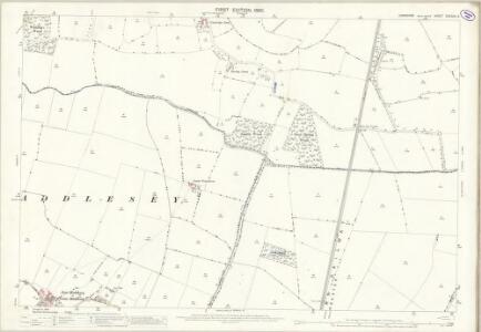Yorkshire CCXXXVI.6 (includes: Burn; Chapel Haddlesey; Temple Hirst) - 25 Inch Map