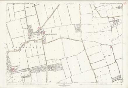 Norfolk XXXIX.15 (includes: Buxton With Lammas; Frettenham; Hainford; Stratton Strawless) - 25 Inch Map