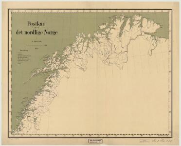 Spesielle kart 30-1: Postkart over det nordlige Norge