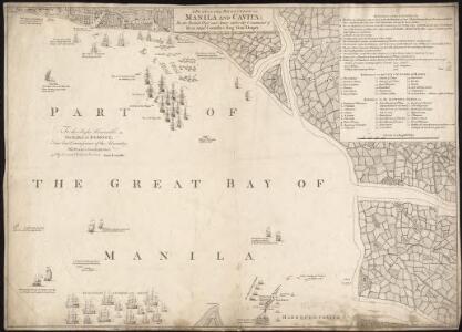 A plan of the reduction of Manila and Cavita