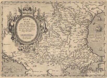 Romaniae, (quae olim Thracia dicta) Vicinarumque Regionum, Uti Bulgariae, Walachiae, Syrfiae, Etc. Descriptio. [Karte], in: Theatrum orbis terrarum, S. 378.