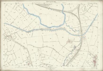 Wiltshire XXXVIII.3 (includes: Bradford On Avon; Holt; Staverton; Trowbridge; Wingfield) - 25 Inch Map
