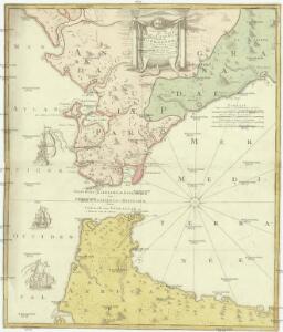 Carte nouvelle de l'Isle de Cadix & du Detroit de Gibraltar