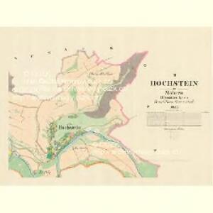 Hochstein - m0863-1-002 - Kaiserpflichtexemplar der Landkarten des stabilen Katasters