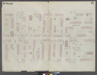 [Plate 17: Map bounded by Atlantic Street, Court Street, Degraw Street, Henry Street]