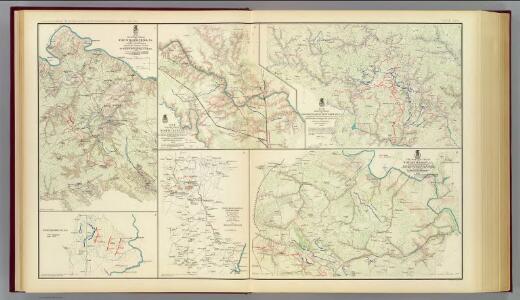 The Wilderness, N. Anna, Spotsylvania C.H., Totopotomoy.