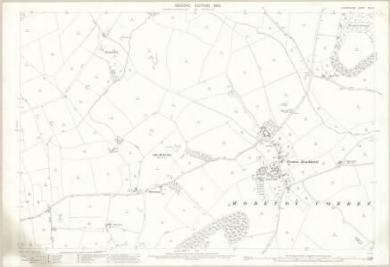 Shropshire XXI.12 (includes: Clive; Grinshill; Moreton Corbet; Shawbury) - 25 Inch Map