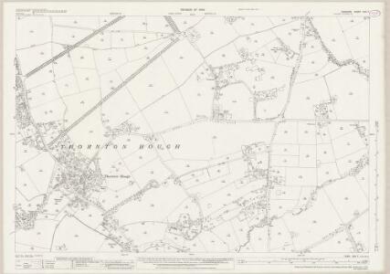 Cheshire XXII.7 (includes: Brimstage; Raby; Thornton Hough) - 25 Inch Map