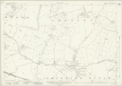 Essex (New Series 1913-) n LXI.4 (includes: Bobbingworth; Chipping Ongar; High Ongar; Shelley) - 25 Inch Map
