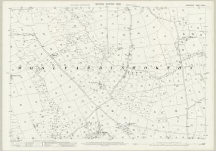 Devon XXVIII.5 (includes: Woolfardisworthy) - 25 Inch Map