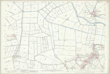 Somerset LII.10 (includes: Glastonbury; Sharpham; Street; Walton) - 25 Inch Map