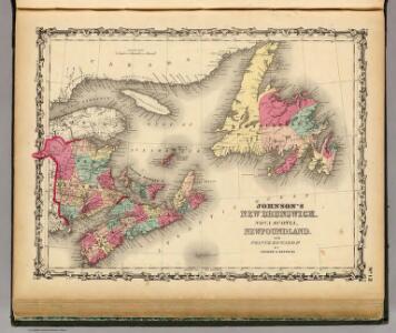 New Brunswick, Nova Scotia, Newfoundland. and Prince Edward Id.