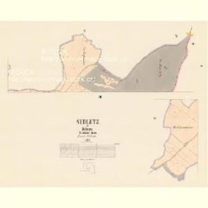 Sedletz - c6778-1-001 - Kaiserpflichtexemplar der Landkarten des stabilen Katasters
