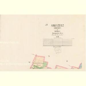 Smirzitz (Smiřice) - c7079-1-003 - Kaiserpflichtexemplar der Landkarten des stabilen Katasters