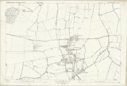 Buckinghamshire XIV.10 (includes: Nash; Thornton) - 25 Inch Map