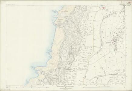 Cornwall VII.16 (includes: St Gennys; St Juliot) - 25 Inch Map
