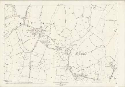 Suffolk LIV.6 (includes: Brockley; Hawstead; Whepstead) - 25 Inch Map
