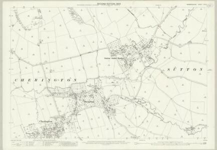 Warwickshire LVII.2 (includes: Brailes; Cherington; Stourton; Sutton Under Brailes) - 25 Inch Map