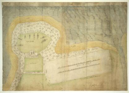 A Plan of Aymouth, or Eyemouth, [Berwickshire] taken in 1557, in which year it was fortified by Henri Clutin, Sieur d'Oysell et de Ville Parisis