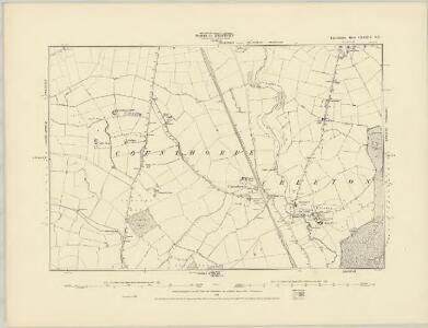 Lincolnshire CXXXIX.NW - OS Six-Inch Map