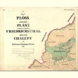 Plöss - c5805-1-001 - Kaiserpflichtexemplar der Landkarten des stabilen Katasters