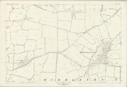 Northamptonshire LVIII.6 (includes: Banbury; Chalcombe; Middleton Cheney) - 25 Inch Map