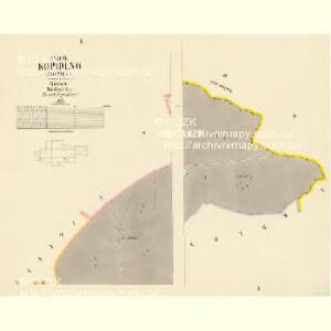 Kopidlno - c3330-1-002 - Kaiserpflichtexemplar der Landkarten des stabilen Katasters