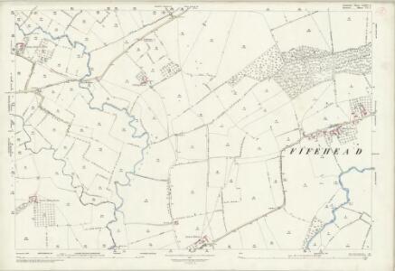 Somerset LXXXV.2 (includes: Fifehead Magdalen; Henstridge; Kington Magna; Marnhull; West Stour) - 25 Inch Map