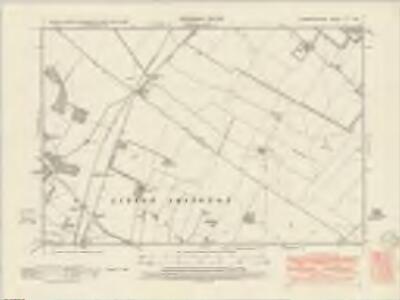 Cambridgeshire LV.NW - OS Six-Inch Map