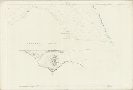 Cumberland LVI.3 (inset LVI.2) (includes: Bassenthwaite; Caldbeck) - 25 Inch Map