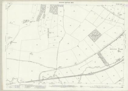 Rutland X.14 (includes: Edith Weston; Ketton; North Luffenham; South Luffenham) - 25 Inch Map