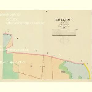 Brzehow - c0548-1-002 - Kaiserpflichtexemplar der Landkarten des stabilen Katasters