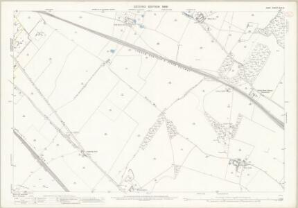 Kent XLVI.8 (includes: Bekesbourne; Canterbury; Patrixbourne) - 25 Inch Map