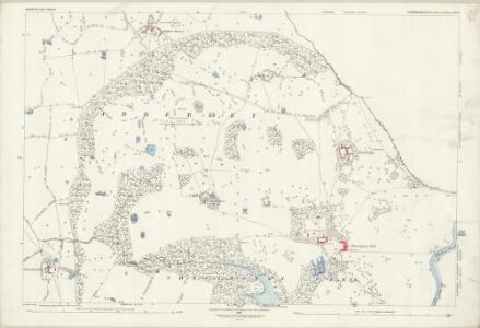 Shropshire VIII.8 (includes: Adderley; Dodcott Cum Wilkesley; Moreton Say) - 25 Inch Map