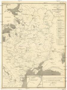Carte hydrographique de la principale partie de la Russia Europeenne
