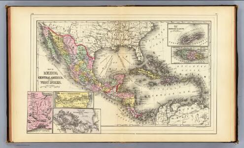 Mexico, Central America, West Indies.