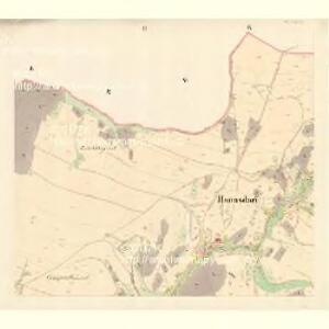 Hannsdorf (Hanuzowitze) - m0669-1-002 - Kaiserpflichtexemplar der Landkarten des stabilen Katasters
