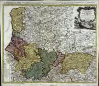Carte du govvernement general de Picardie qui comprend la generalité d'Amiens avec l'Artois [et] les frontieres des Pays Bas
