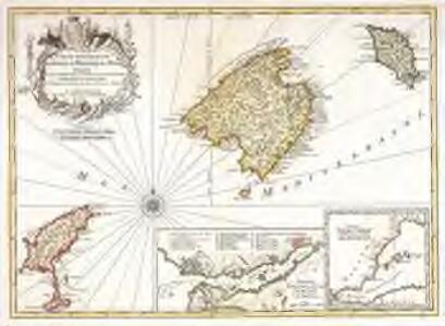 Carte des isles de Maiorque Minorque et Yvice