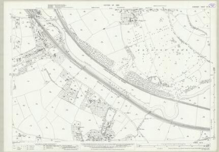 Somerset XIII.3 (includes: Corston; Kelston; Keynsham; Newton St Loe) - 25 Inch Map