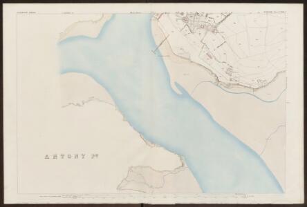 Devon CXXIII.2 (includes: Antony; Devonport; Saltash; Torpoint) - 25 Inch Map
